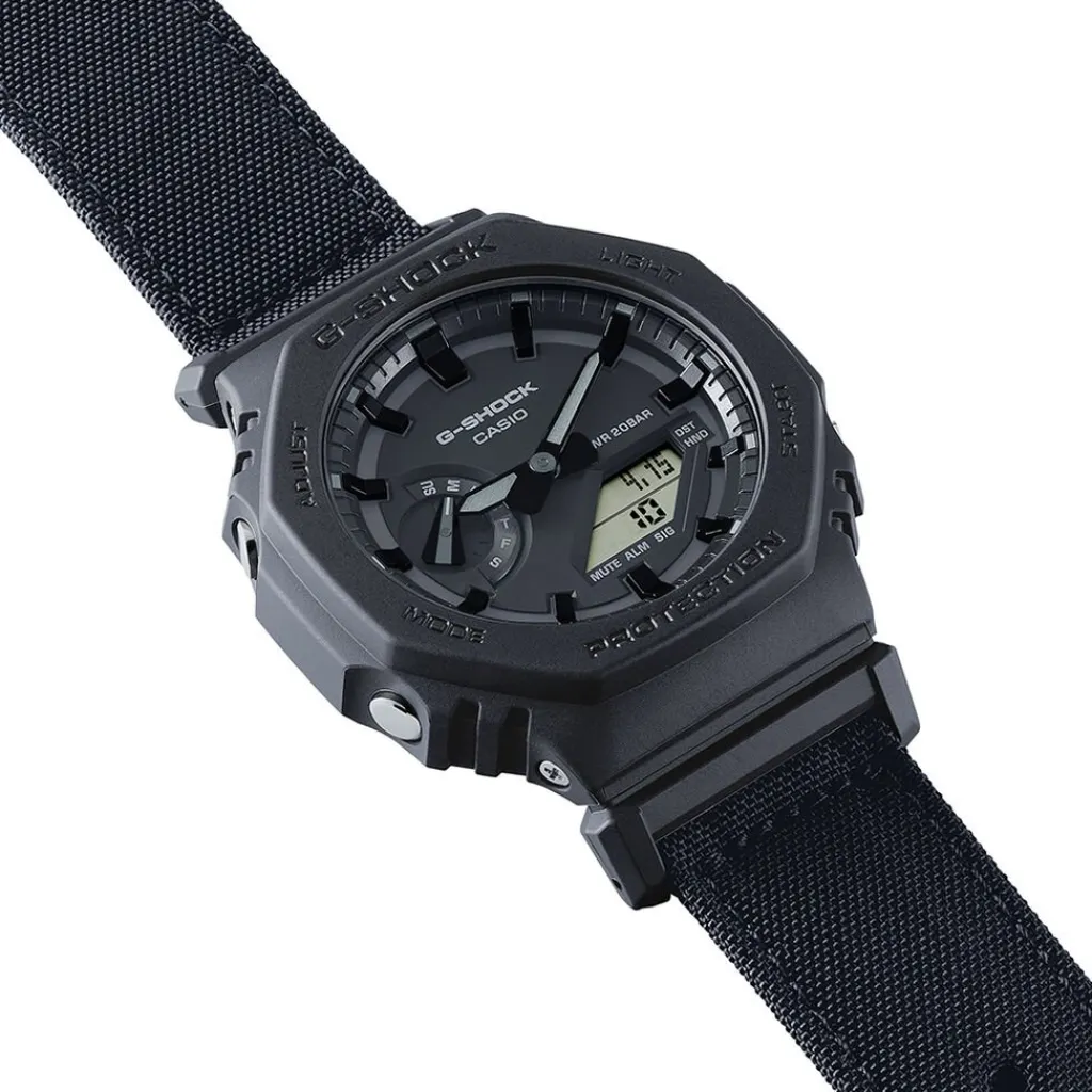 CASIO G-SHOCK Montre Classic Noir cadran noir fond noir bracelet résine noir Clearance