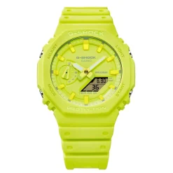 CASIO G-SHOCK Montre Classic Jaune cadran jaune fond jaune bracelet résine jaune Clearance