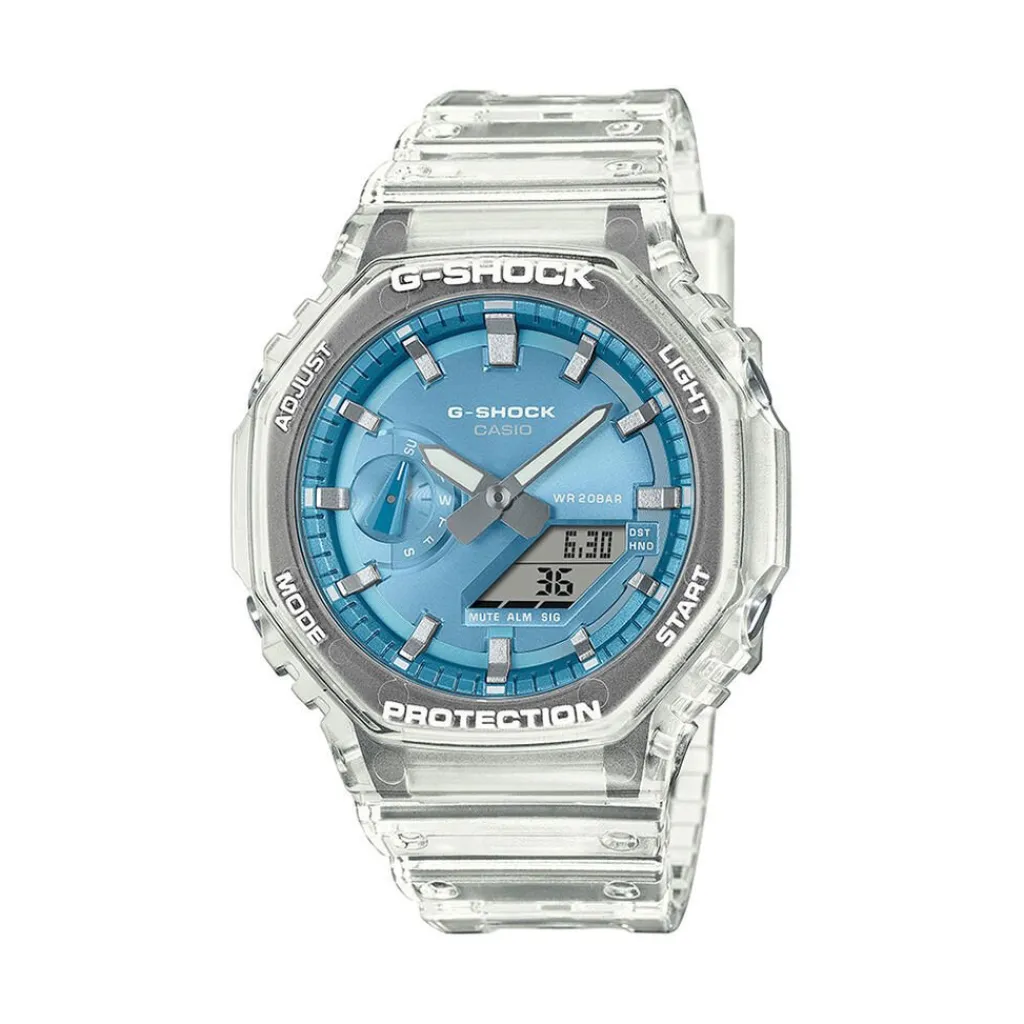CASIO G-SHOCK Montre Ga2100 Bleu Sky Best