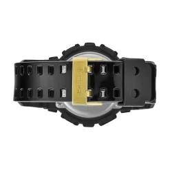 CASIO G-SHOCK Montre Gold Noir cadran noir fond noir bracelet résine noire Clearance