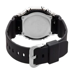 CASIO G-SHOCK Montre Gris cadran argenté bracelet résine noire Best