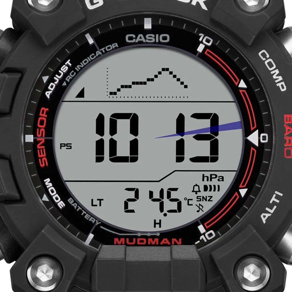 CASIO G-SHOCK Montre Gris cadran noir bracelet résine noir Best