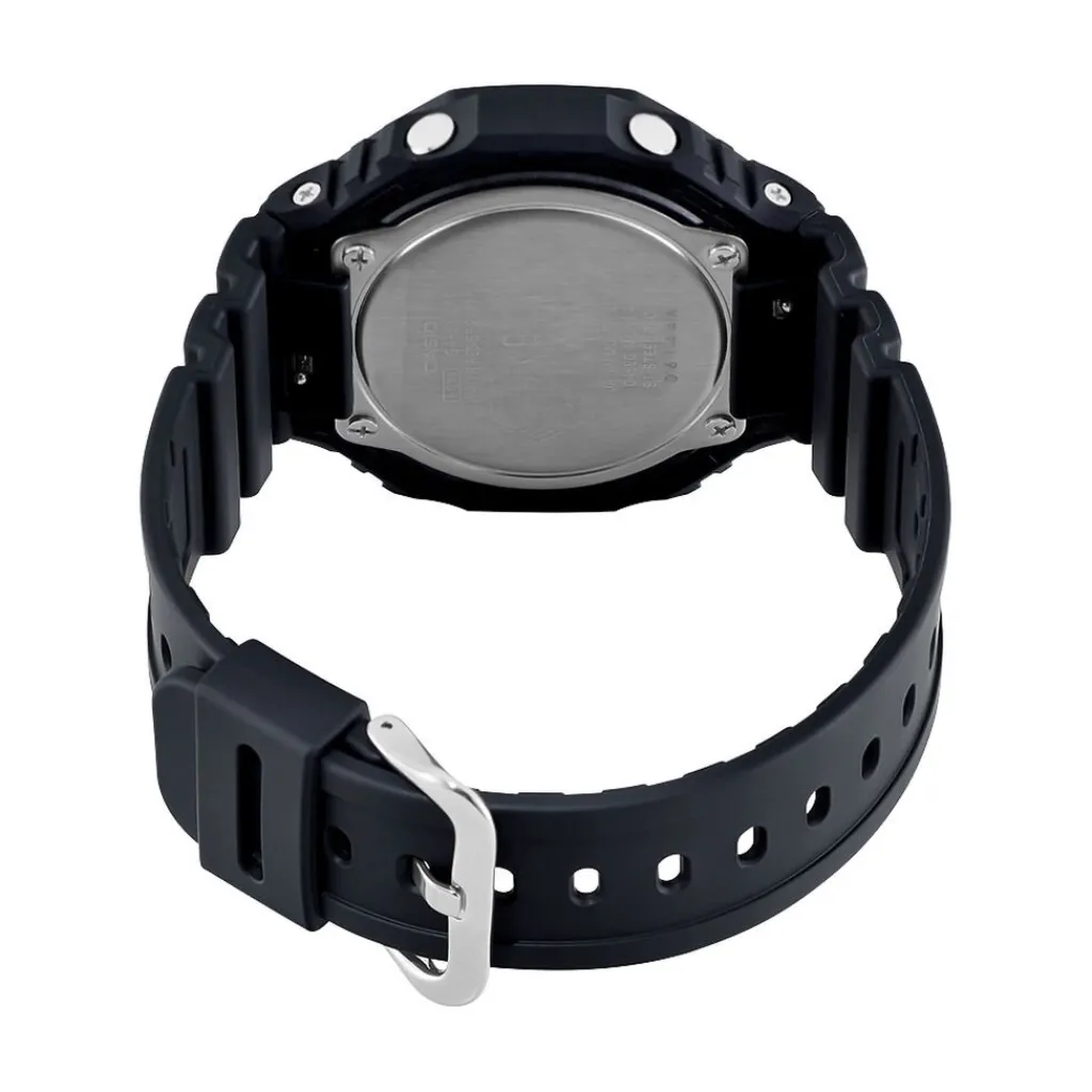 CASIO G-SHOCK Montre Noir cadran noir fond noir bracelet résine noir