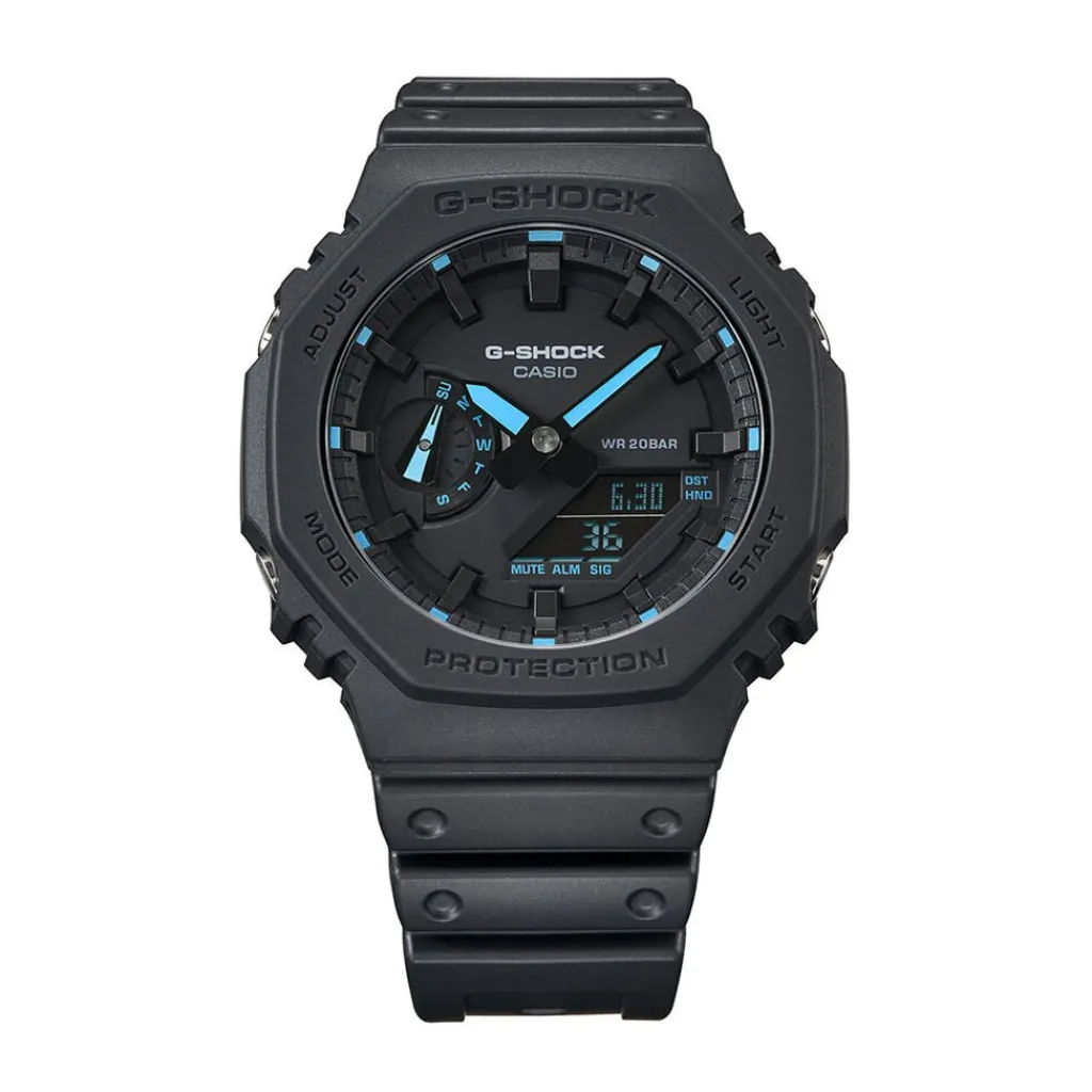 CASIO G-SHOCK Montre Noir cadran noir fond noir bracelet résine noire Online