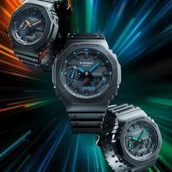CASIO G-SHOCK Montre Noir cadran noir fond noir bracelet résine noire Online