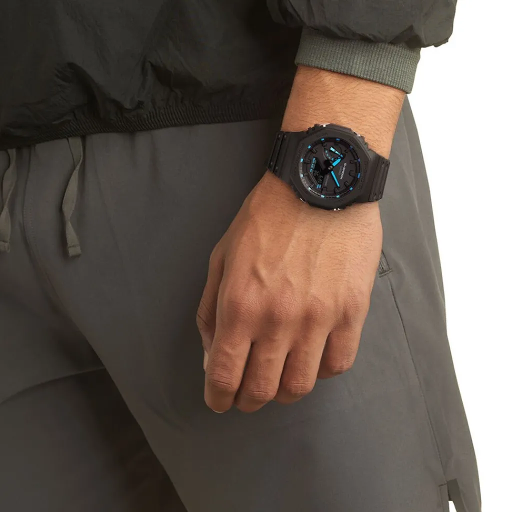 CASIO G-SHOCK Montre Noir cadran noir fond noir bracelet résine noire Online