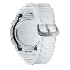 CASIO G-SHOCK Montre Noir cadran gris fond noir bracelet résine blanche Discount