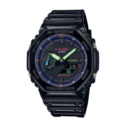 CASIO G-SHOCK Montre Noir cadran noir fond noir bracelet résine noir