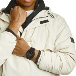 CASIO G-SHOCK Montre Noir cadran noir fond noir bracelet résine noire Hot