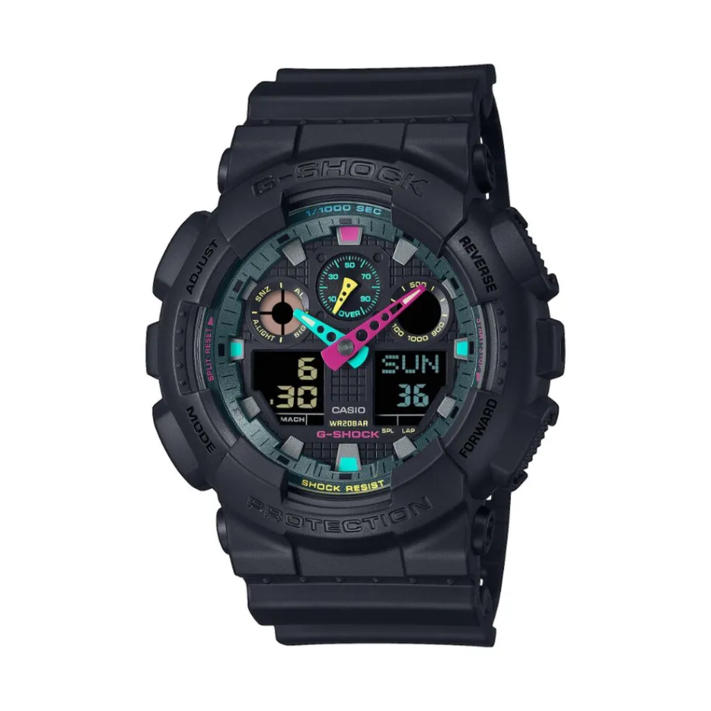 CASIO G-SHOCK Montre Noir cadran noir fond noir bracelet résine noir Online