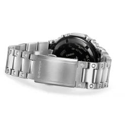 CASIO G-SHOCK Montre Premium Classic Nacre Rose cadran argenté fond nacre rose bracelet acier argenté Sale