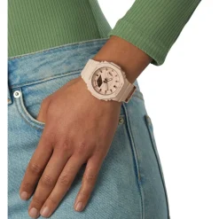 CASIO G-SHOCK Montre Rose Clair cadran rose fond rose bracelet résine rose Outlet