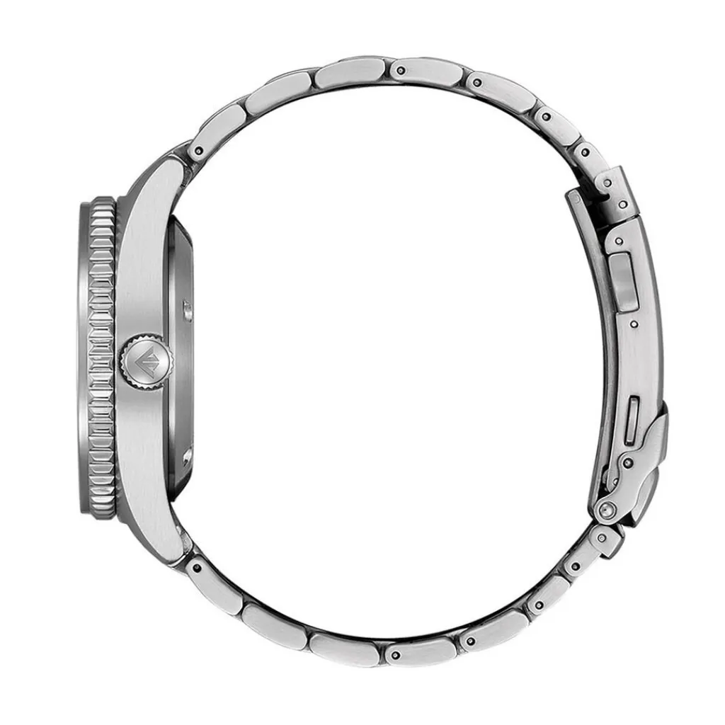 CITIZEN Montre Promaster Marine Auto Bleu cadran argenté fond bleu bracelet acier argenté