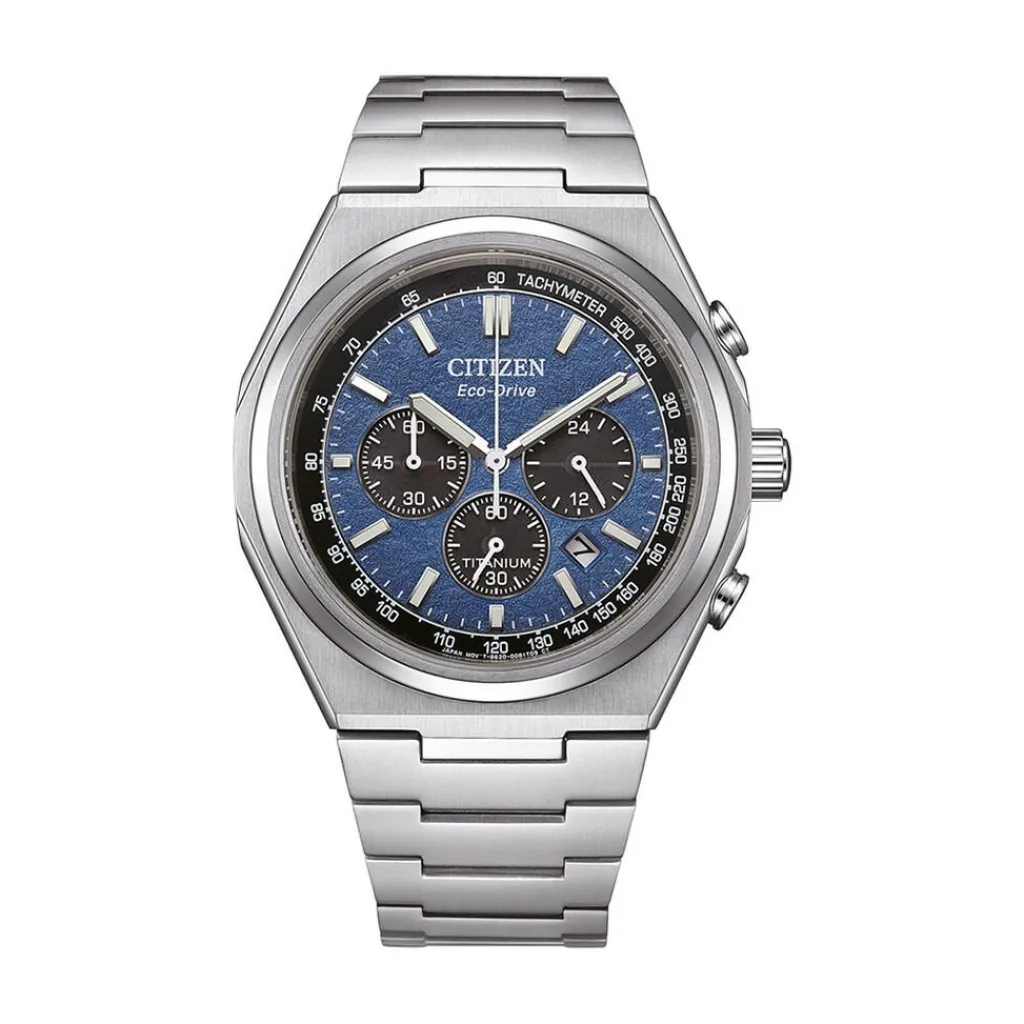 CITIZEN Montre Super Titanium 42.5 Bleu Sale