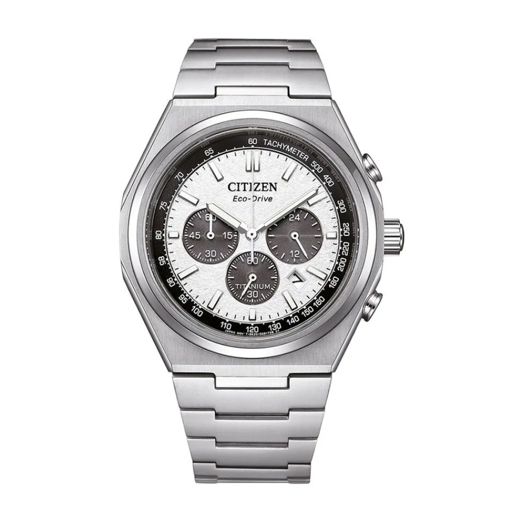 CITIZEN Montre Super Titanium 42.5 Argenté cadran argenté fond argenté bracelet titane argenté Online