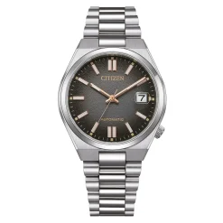 CITIZEN Montre Tsuyosa 37 Time Slip Noir Outlet