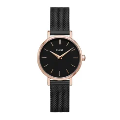 CLUSE Montre Boho Chic Petite Noir Hot
