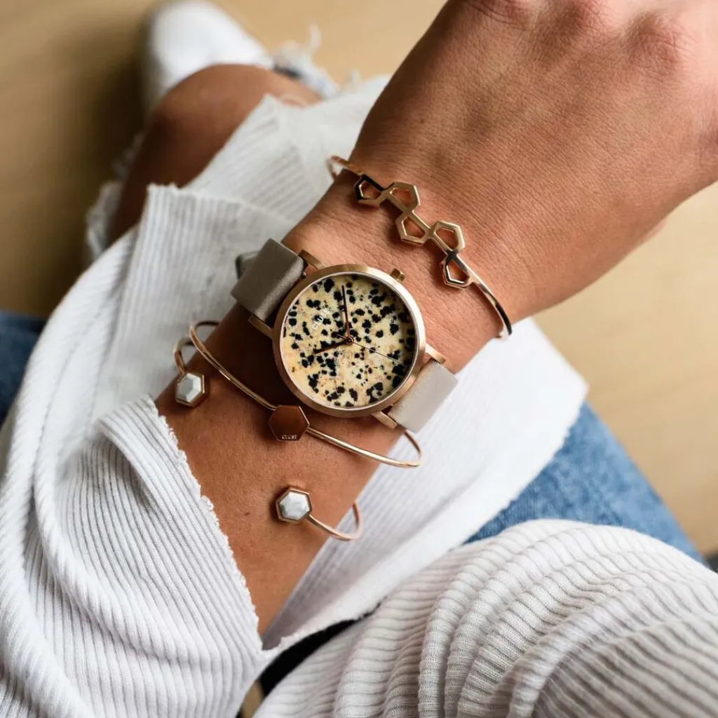 CLUSE Montre Dalmatien Nacre Clearance