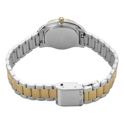 CLUSE Montre Feroce Mini Argenté cadran bicolore fond argenté bracelet acier bicolore Outlet
