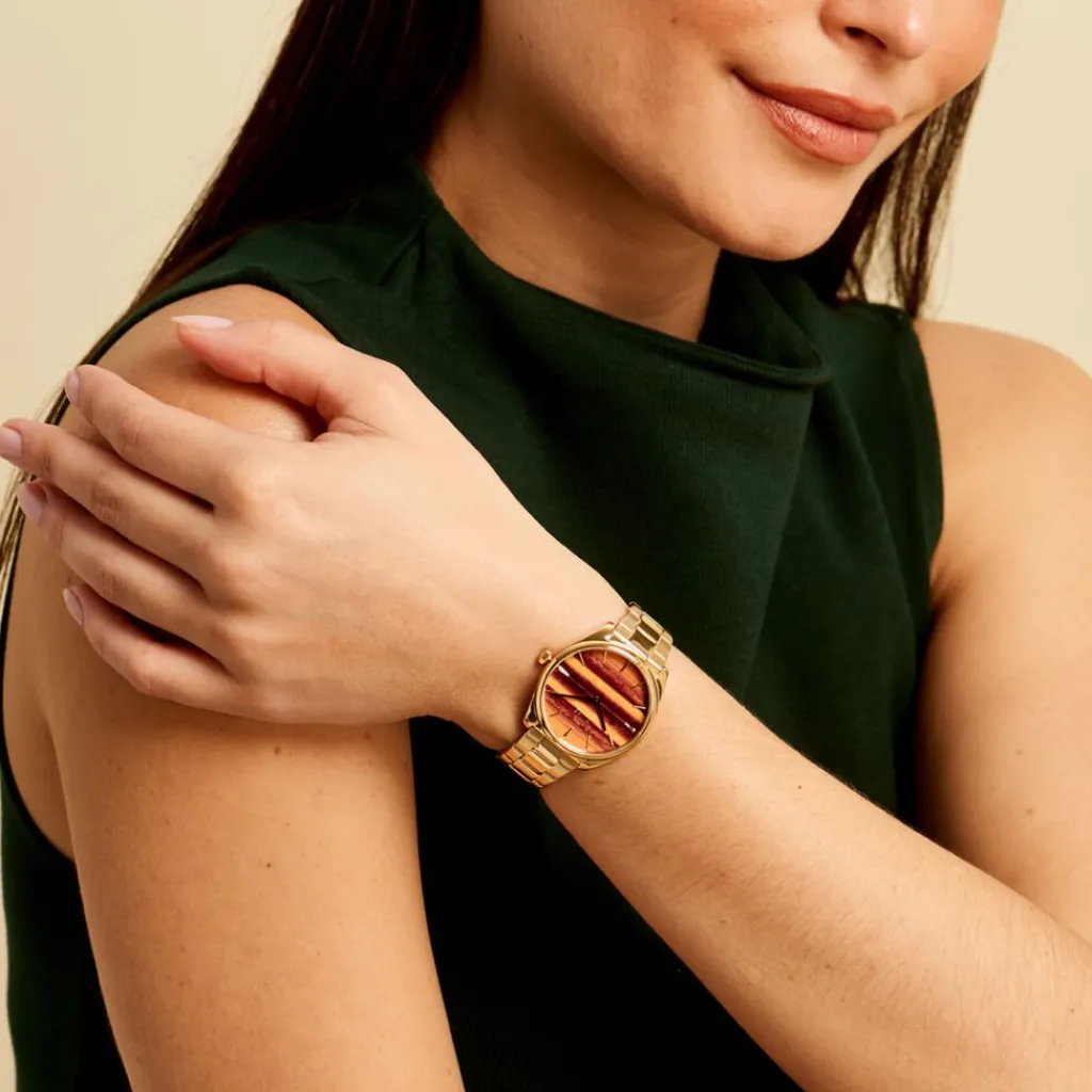 CLUSE Montre Feroce Petite Camel Discount