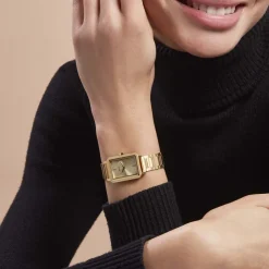 CLUSE Montre Fluette Doré cadran doré fond doré bracelet acier doré Online