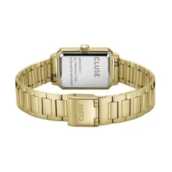 CLUSE Montre Fluette Vert cadran doré fond vert bracelet acier doré New