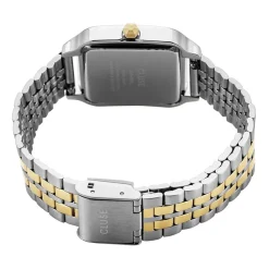 CLUSE Montre Gracieuse Blanc cadran bicolore fond blanc bracelet acier bicolore New