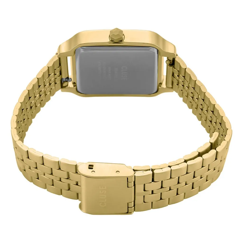 CLUSE Montre Gracieuse Champagne cadran doré fond champagne bracelet acier doré Hot