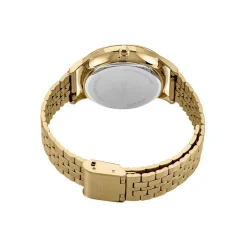 CLUSE Montre Minuit Multifonction Doré cadran doré fond doré bracelet acier doré