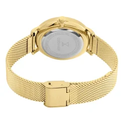 CODHOR Montre Amele Bleu cadran doré fond bleu bracelet acier doré Hot