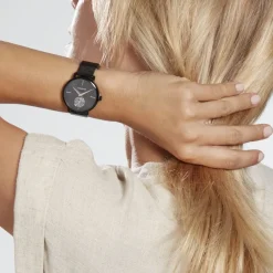 CODHOR Montre Amele Noir cadran noir fond noir bracelet acier noir Online