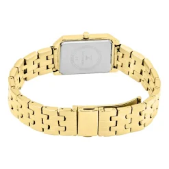 CODHOR Montre Arianne Blanc cadran doré fond blanc bracelet acier doré Sale