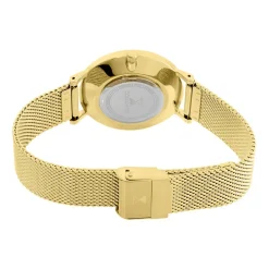 CODHOR Montre Cindy Argenté cadran doré fond argenté bracelet acier doré Online