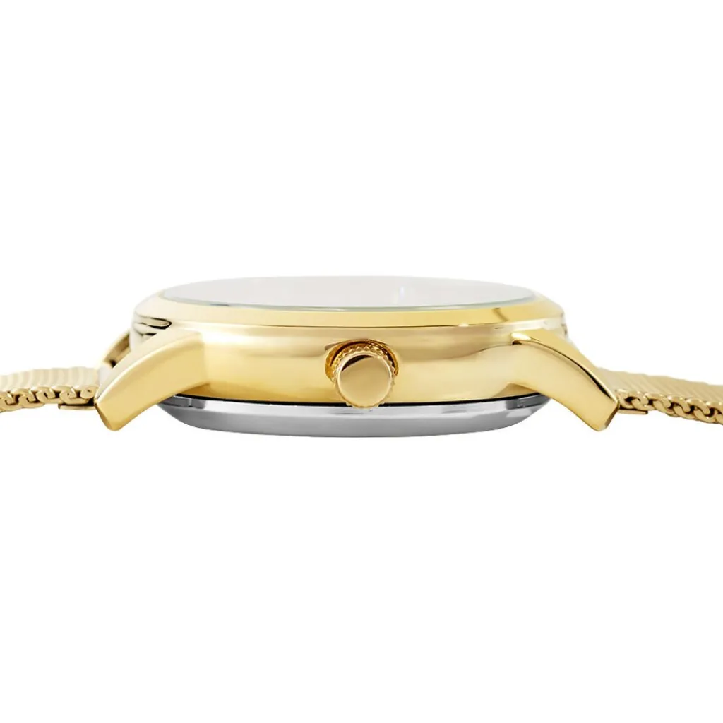 CODHOR Montre Cloe Doré cadran doré fond doré bracelet acier doré