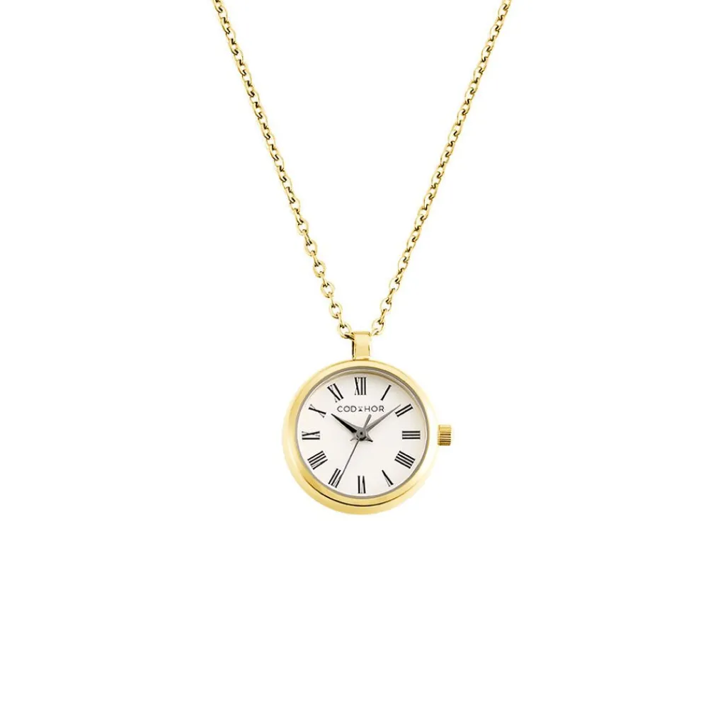 CODHOR Montre Collier Felicie Blanc Sale