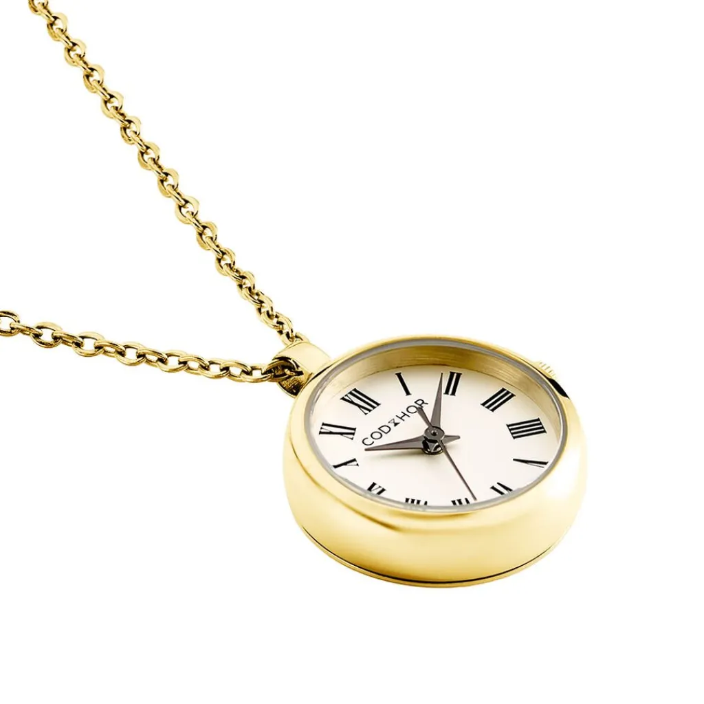 CODHOR Montre Collier Felicie Blanc Sale
