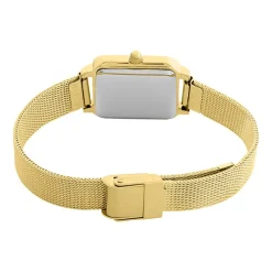 CODHOR Montre Eleonia Blanc cadran doré fond blanc bracelet acier doré Online