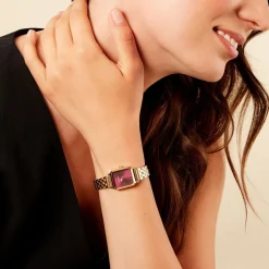 CODHOR Montre Hortense Bordeaux Discount