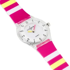 CODHOR Montre Kid Rayure Blanc New