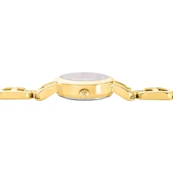 CODHOR Montre Leana Champagne cadran doré fond champagne bracelet alliage doré New