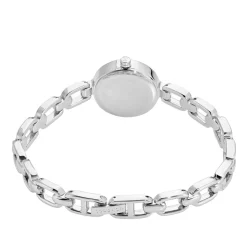 CODHOR Montre Lina Bleu Gris cadran argenté fond bleu gris bracelet alliage argenté Clearance