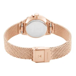 CODHOR Montre Lola Argenté cadran doré rose fond argenté bracelet acier doré rose Online