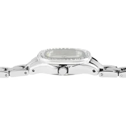 CODHOR Montre Mona Rose cadran argenté fond rose bracelet alliage argenté Outlet