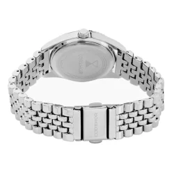 CODHOR Montre Sandy Rose cadran argenté fond rose bracelet alliage argenté Outlet