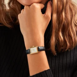 CODHOR Montre Suzy 2 Blanc cadran doré fond blanc bracelet synthétique noir Discount