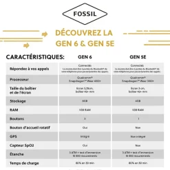 FOSSIL Montre Connectée Gen 6 Sale
