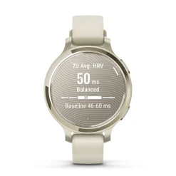 GARMIN Montre Connectée Lily 2 Active cadran doré bracelet silicone beige