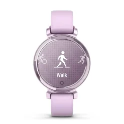 GARMIN Montre Connectée Lily 2 Mauve cadran mauve fond mauve bracelet silicone mauve Best