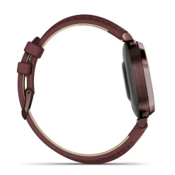 GARMIN Montre Connectée Lily 2 Marron cadran marron fond marron bracelet cuir marron Outlet