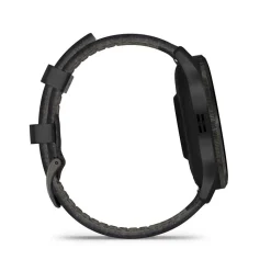 GARMIN Montre Connectée Venu 3 cadran noir bracelet cuir noir Online